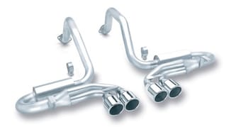 borla corvette z06 aggressive catback exhaust 140038 - image