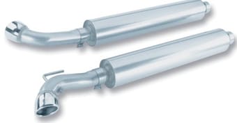 borla 03-08 viper srt-10 8.3l ss catback exhaust 140048 - image