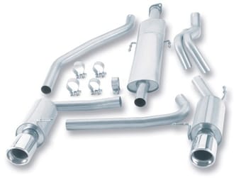borla 03-06 hyundai tiburon v6 catback exhaust 140064 - image
