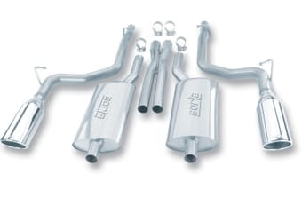 borla 05-10+ charger / magnum / 300c r/t 5.7l aggressive catback exhaust 140125 - image