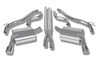 borla 10-13 camaro 3.6l v6 (except 2013 rs) touring catback exhaust 140282 - image