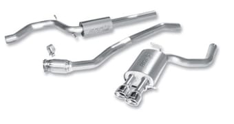 borla 09-15 audi a4 quattro base ss catback exhaust 140315 - image