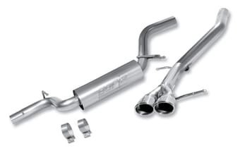 borla 07-12 vw passat / cc 2.0l at/mt fwd sport ss catback exhaust 140335 - image