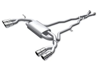 borla 10-13 hyundai genesis 3.8l-v6 ss catback exhaust 140345 - image