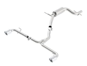borla 10-14 vw gti base 2.0l 4cyl catback exhaust 140347 - image