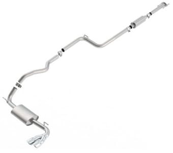 borla 12-16 ford focus se hatchback w/o sport package 2.0l 4cyl ss catback exhaust 140400 - image