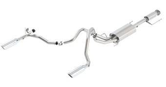 borla 10-11 toyota fj cruiser 4.0l 6cyl at/mt ss catback exhaust 140405 - image