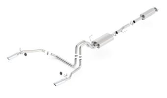 borla 11-14 ford f-150 5.0l at 2/4wd s-type ss catback exhaust 140416 - image