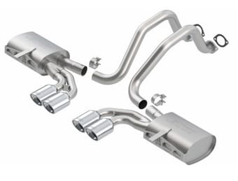 borla 97-04 chevrolet corvette 5.7l 8cyl touring ss catback exhaust 140426 - image
