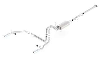 borla 11-14 ford f-150 3.5l v6 ecoboost at 2/4wd 2/4dr touring ss catback exhaust system 140438 - image