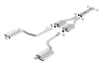 borla 11-14 dodge charger r/t / 11-14 chrysler 300 c 5.7l v8 at/mt s-type ss catback exhaust 140443 - image