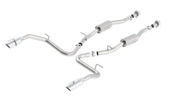 borla 99-04 ford mustang cobra 4.6l/5.4l v8 mt rwd atak ss catback exhaust 140446 - image