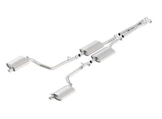 borla 11-14 dodge charger se / 11-14 chrysler 300 ltd/base/12 300 s x-pipe touring catback exhaust 140448 - image