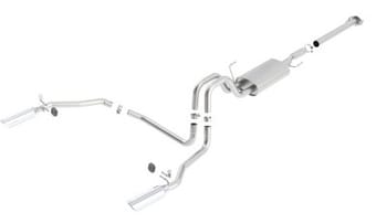 borla 11-14 ford f150 at 2/4wd 2/4dr s-type ss catback exhaust 140466 - image