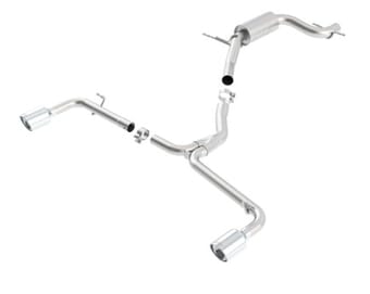 borla 12-14 volkswagen bettle turbo hatchback 2.0l 4cyl ss catback exhaust 140485 - image