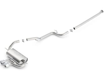 borla 13-16 ford focus st 5dr hatchback catback exhaust 140504 - image