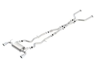 borla 2017 infiniti q60s 3.0t v6 s type catback exhaust 140703 - image