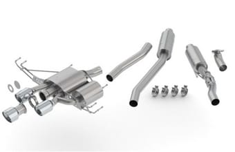 borla 2017-2018 honda civic type-r cat-back exhaust 140738 - image