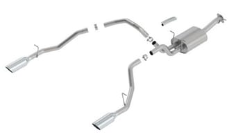 borla 2019 ram 1500 5.7l v8 at 4dr crew cab short bed s-type ss catback exhaust 140752 - image