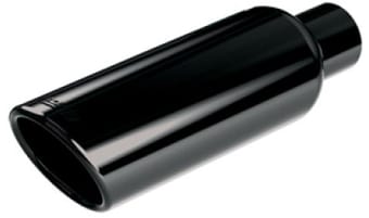 borla 2019 ford ranger xl/xlt/lariat 2.3l 2/4wd wb s-type catback exhaust w/ blk chrome tip 140788bc - image
