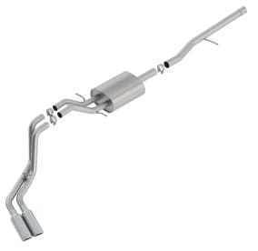 borla 14-18 silv/sierra c/b exh atak 1500 5.3l v8 at/mt 2&4wd ext cab(78.7) crew cab(69.3) 143.5 wb 140797 - image