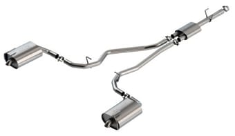 borla 2020 ford explorer xlt/limited ecoboost 2.3l 2.25in s-type exhaust - turndown tip 140824 - image