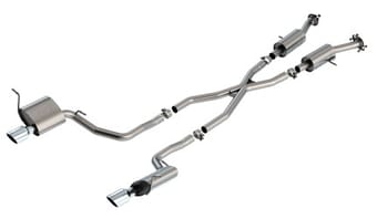 borla 14-20 jeep grand cherokee 3.6l v6 2/4wd 2.25in s-type cat-back 140835 - image