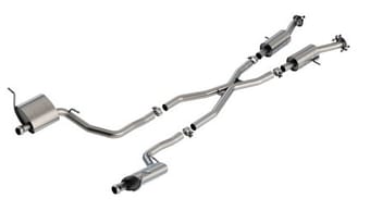 borla 14-20 jeep grand cherokee high altitude/summit 3.6l v6 2/4wd 2.25in s-type cat-back 140836 - image