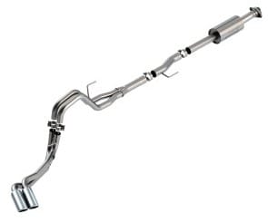 borla f-150 2021 2.7l/3.5l 4dr cc sb ec stb lari/king r/plinum/ltd 3/2.25 dse cb s-type chr tips 140871 - image