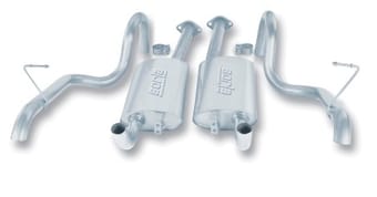 borla 87-93 ford mustang gt 5.0l 8cyl ss catback exhaust 14139 - image