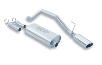borla 99-04 jeep grand cherokee limited/laredo 4.0-4.7l / 02 cherokee sport 4.0l-4.7l cat-back exhau 14836 - image