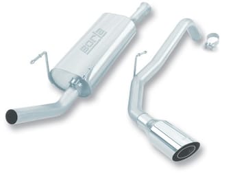borla 00-06 toyota tundra 4.7l v8 at/mt 2wd/4wd truck side exit catback exhaust 14854 - image