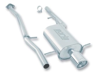 borla 00 subaru impreza 2.2l/2.5l / 00-01 outback 2.2l/2.5l catback exhaust 14885 - image