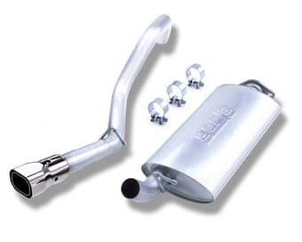 borla 00-06 jeep wrangler sport/se/x/rubicon sahara 2.5l/4cyl 4.0l/6cyl ss catback exhaust 14924 - image