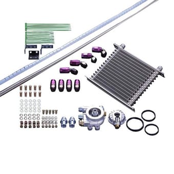hks 03-05 nissan 350z s-type oil cooler kit 15004-an022 - image