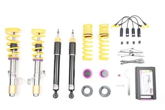kw coilover kit v2 bmw 4 series f33 (435i) convertible/xdrive (awd) w/ edc 152200bg - image