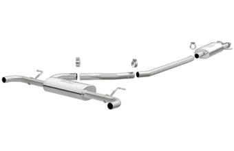 magnaflow 13-16 lincoln mkz street series cat-back performance exhaust system 15231 - image