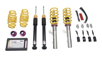 kw coilover kit v2 15+ volkswagen golf gti / gti r vii w/ dcc 1528000r - image