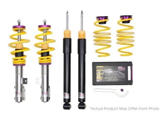 kw coilover kit v2 vw passat (3c/b6/b7) sedan; 2wd + syncro 4wd; all engines w/ dcc 15280105 - image