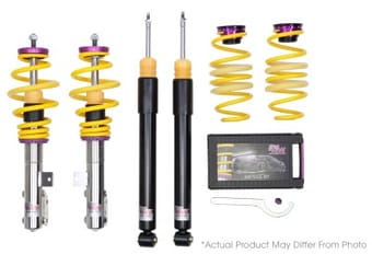 kw coilover kit v2 vw passat (3c/b6/b7) wagon; 2wd + syncro 4wd; all engines w/ dcc 15280110 - image