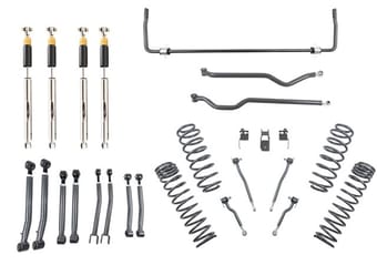 belltech 18-21 wrangler rubicon jl 4dr 4in. lift kit 153205hkp - image
