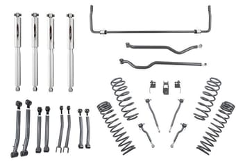 belltech 18-21 wrangler rubicon jl 4dr 4in. lift kit 153205tp - image