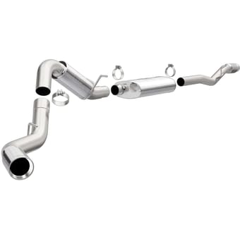 magnaflow 14-18 chev/gmc silverado/sierra 1500 v8 6.2l ss cat-back single p/s rear exit perf exhaust 15329 - image