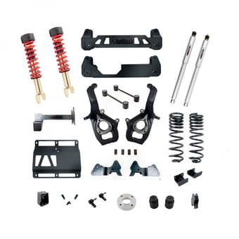 belltech 19-21 ram 1500 4wd all cabs 6in-8in performance handling coilover lift kit w/sway bar set 153712hk - image