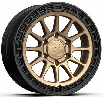 17x8 fifteen52 off-road range mx matte bronze 5x100 38mm - image