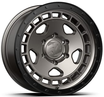 Fifteen52 Off-Road Turbomac HD Magnesium Grey w/ Black Ring & Steel Hardware