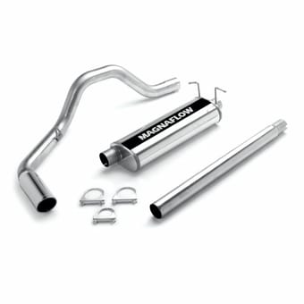 magnaflow 1997-2003 ford street series single side exit cat-back performance exhaust system 15609 - image