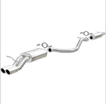 magnaflow sys c/b vw golf iv/beetle 2.0l vr6 (vehicles w/o fascia cutout) 15648 - image