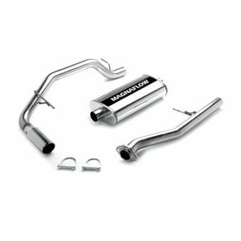 magnaflow 2000-2006 chevrolet suburban, gmc yukon xl 1500 street series cat-back performance exhaust system 15665 - image