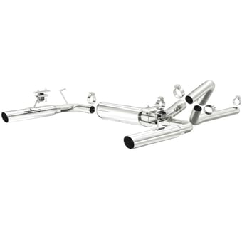 magnaflow 83-92 chevrolet camaro(z-28)-pontiac firebird(trans am) street series cat-back performance exhaust system 16829 - image